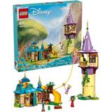 Dukkehus Legetøj Lego Disney 43241 Rapunzels tårn og Den Nemme Ælling