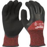 Milwaukee Arbejdstøj & Udstyr Milwaukee Winter Lined Cut Level Work Gloves Black Red Pack of