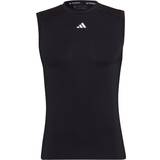 Jersey - Sort Toppe adidas Techfit Training Sleeveless T-shirt - Black