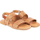 Angulus Gul Sko Angulus Glitter sandal 2857/2752 Terracotta/Mandarin