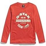 Børnetøj Kids Long Sleeve T-Shirt Originals Graphic Red boys 1176404