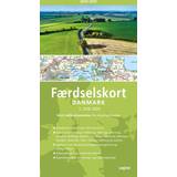 Bøger Færdselskort Danmark 2024-2025 9788775374335