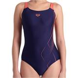22 - Dame Badedragter Arena Women's Dive Swimsuit Swim Pro Back Badeanzug Gr blau