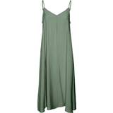 42 - Nylon Kjoler Vero Moda Josie Midi Dress - Green/Hedge Green