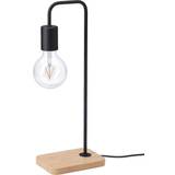 Bordlamper Ikea TVÄRHAND Black/Bamboo Bordlampe 47cm