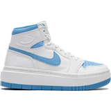 Hvid - Lynlås Sneakers Nike Air Jordan 1 Elevate High W - White/Dark Powder Blue