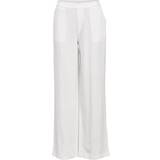 Hvid - Hør Tøj Object Collectors Item Hørblandings Brede Bukser hvid