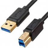 Unitek USB-kabel Kabler Unitek USB-kabel USB Type A Type B han - USB 3.0