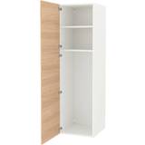 Ikea Skab Ikea Enhet White/Oak Opbevaringsskab 60x210cm