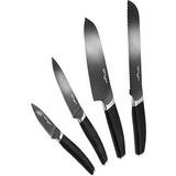 ONYX Cookware Keramik-Stål-Hybrid 4-dele Universal Knivsæt