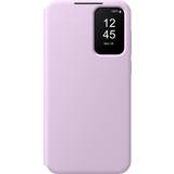 Lilla Covers med kortholder Samsung ef-za356cvegww smart view wallet case a35 lavender e