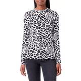 Love Moschino Leopard Tøj Love Moschino Hvid Sweater Bluser, Color_Hvid, Dame, Gender_Female, Gender_Women, Hvid, IT40/S, IT42/M, IT44/L-L, IT46/L, Sweaters, Sweaters Women Clothing