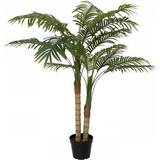 Dekorationer Europalms areca palme, 2-stämmig Künstliche Pflanzen