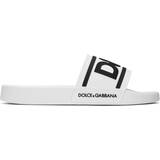 48 - Polyuretan Badesandaler Dolce & Gabbana Beachwear - White