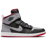Herre - Lynlås Sneakers Nike Air Jordan 1 Hi FlyEase M - Black/Cement Grey/White/Fire Red
