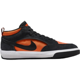 Satin - Sort Sneakers Nike SB React Leo - Black/Orange/Electro Orange/Black