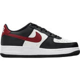 Nike Multifarvet Sneakers Nike Air Force 1 GS - Black/Summit White/White/Dark Team Red