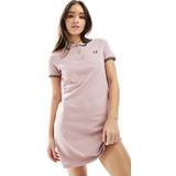 Fred Perry Pink Tøj Fred Perry Twin Tipped Dress, Pink