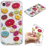 Apple Mobilcovers Apple iPhone Xr beskyttelsesetui i silikone med mønster og kvalitets farver Doughnuts