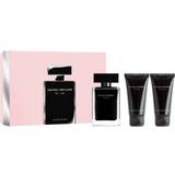 Narciso Rodriguez Dame Gaveæsker Narciso Rodriguez For Her Gift Set EdT 50ml + Shower Soap 50ml + Body Lotion 50ml