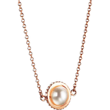 Efva Attling Day & Stars Necklace - Gold/Pearl/Diamonds