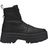 Dame - Nike Air Jordan 1 Støvler Nike Air Jordan 1 Brooklyn - Black/Flat Pewter