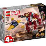 Iron Man - Katte Legetøj Lego Marvel Iron Man Hulkbuster vs Thanos 76263