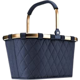 Guld Tasker Reisenthel Rhombus Carrybag Shopping Basket - Midnight Gold