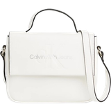Calvin Klein Crossbody Bag - White/Silver Logo