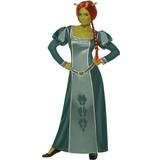 Damer - Eventyrfigurer Udklædningstøj Smiffys Shrek Fiona Costume