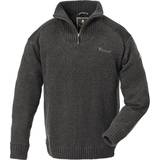 Pinewood Uld Tøj Pinewood Hurricane Sweater M's - Dark Grey Melange