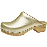 Sanita Guld Sko Sanita Clogs Shoes LOTTE OPEN Gold