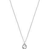 Gucci Halskæder Gucci Interlocking Pendant Necklace - Silver