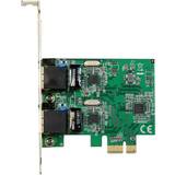 Gigabit Ethernet - PCIe x1 Netværkskort StarTech ST1000SPEXD4