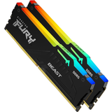 Kingston 6000 MHz - 64 GB - DDR5 RAM Kingston Fury Beast RGB Black DDR5 6000MHz 4x16GB ECC (KF560C40BBAK4-64)