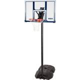 Hvid Basketballstandere Lifetime Adjustable Portable Basketball