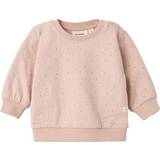 Pink - Økologisk bomuld Børnetøj Lil'Atelier Rose Dust Fanja Sweatshirt-110