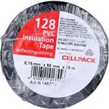 CellPack Kabelclips & Fastgøring CellPack Isolierband 128/50mm x25m sw