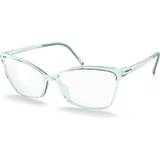 Silhouette Briller & Læsebriller Silhouette Eos View 1597 5010 Blue Size Free Lenses HSA/FSA Insurance Blue Light Block Available