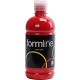 Tempera-maling Temperamaling Mat, rød, 500 ml/ 1 fl