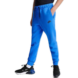 Joggingbukser - Piger - S Nike Big Kid's Sportswear Tech Fleece Trousers - Light Photo Blue/Black/Black