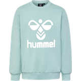 Økologisk bomuld Sweatshirts Børnetøj Hummel Dos Sweatshirt - Blue Surf (213852-7405)