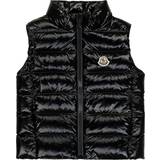 Polyamid Veste Moncler Kid's Ghany Quilted Puffer Down Vest - Black