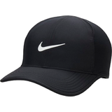Nike Dame Tilbehør Nike Dri FIT Club Unstructured Featherlight Cap - Black/White