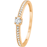 Mads Z Mia Ring - Gold/Transparent