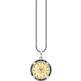 Thomas Sabo Kette Elements of Nature Necklace - Silver/Gold/Black/Transparent