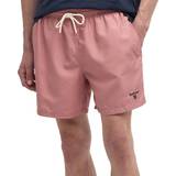 Barbour Pink Tøj Barbour Mens Pink Clay Staple Logo Swim Short