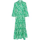 Dame - Grøn - Lange kjoler - XXL Saint Tropez ZusSZ Kjole Green
