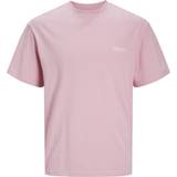 26 - Jersey - Pink Tøj Jack & Jones Printet Crew T-shirt