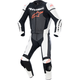 Alpinestars Motorcykelstativer Alpinestars GP Force Lurv PC Leather MC Leather Suit Black-White-Red Fluo